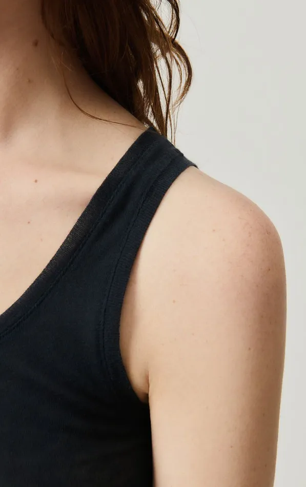 American Vintage Tops and Tanktops Women Tank Top Massachusetts Navy American Vintage Tops and Tanktops Women Tank Top Massachusetts Navy