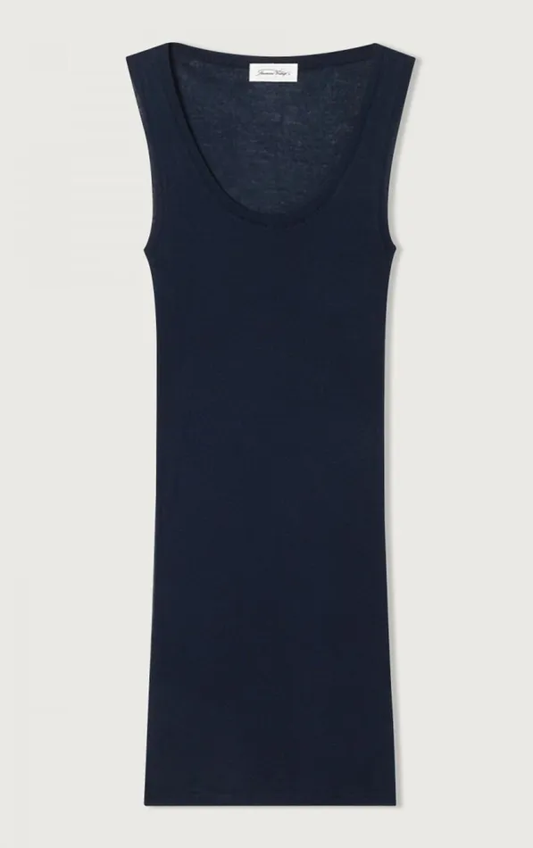 American Vintage Tops and Tanktops Women Tank Top Massachusetts Navy American Vintage Tops and Tanktops Women Tank Top Massachusetts Navy