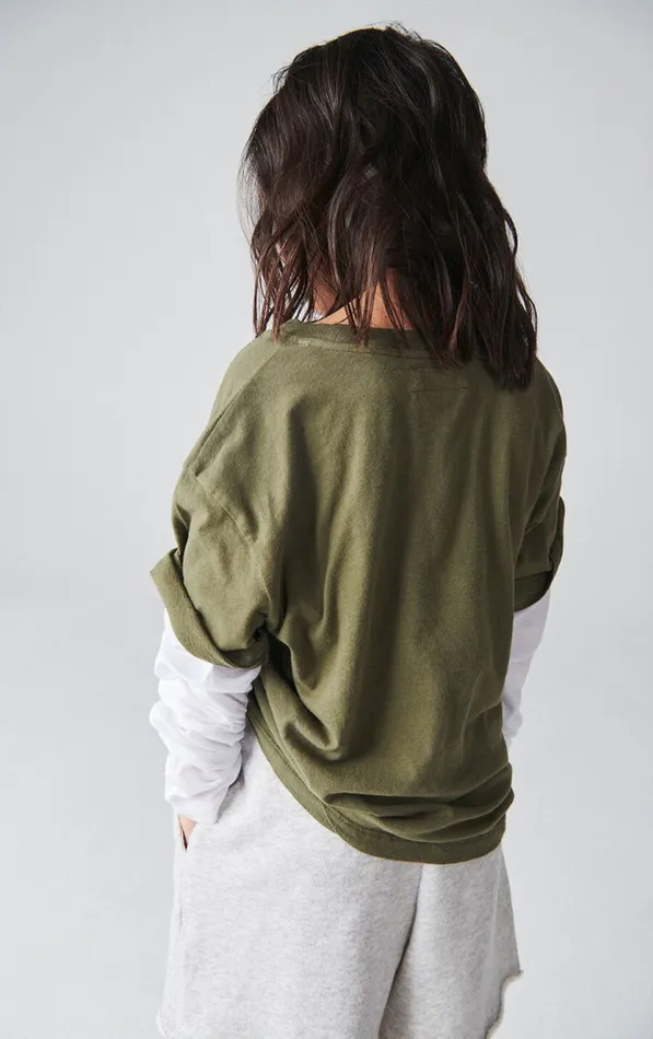 American Vintage Trousers and Shorts Kids Shorts Kodytown Polar Melange American Vintage Trousers and Shorts Kids Shorts Kodytown Polar Melange