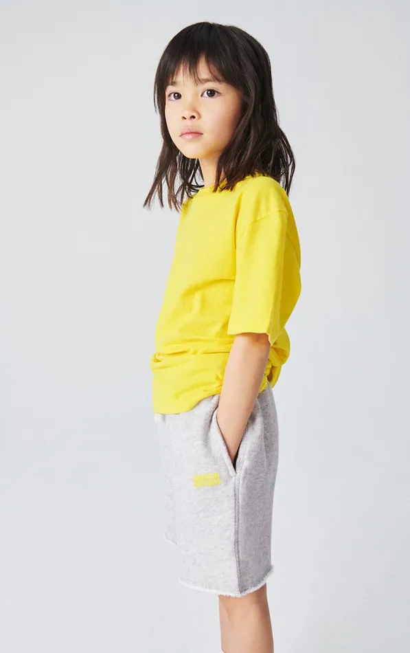 American Vintage Trousers and Shorts Kids Shorts Kodytown Polar Melange American Vintage Trousers and Shorts Kids Shorts Kodytown Polar Melange