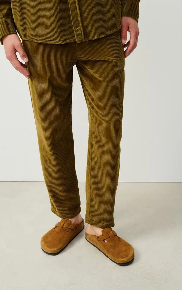American Vintage Trousers Men Trousers Padow Vintage Young Plants