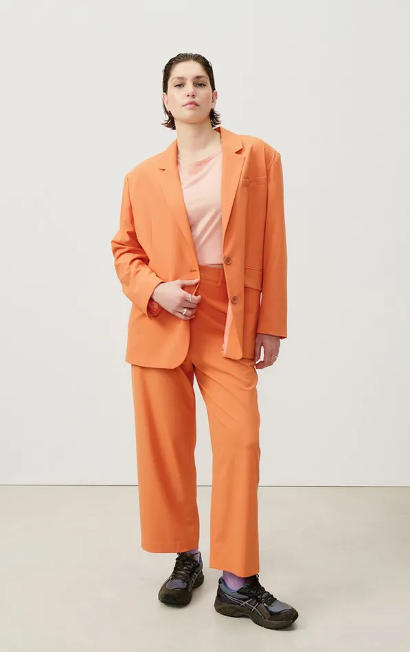 American Vintage Trousers Women Trousers Kabird Apricot American Vintage Trousers Women Trousers Kabird Apricot