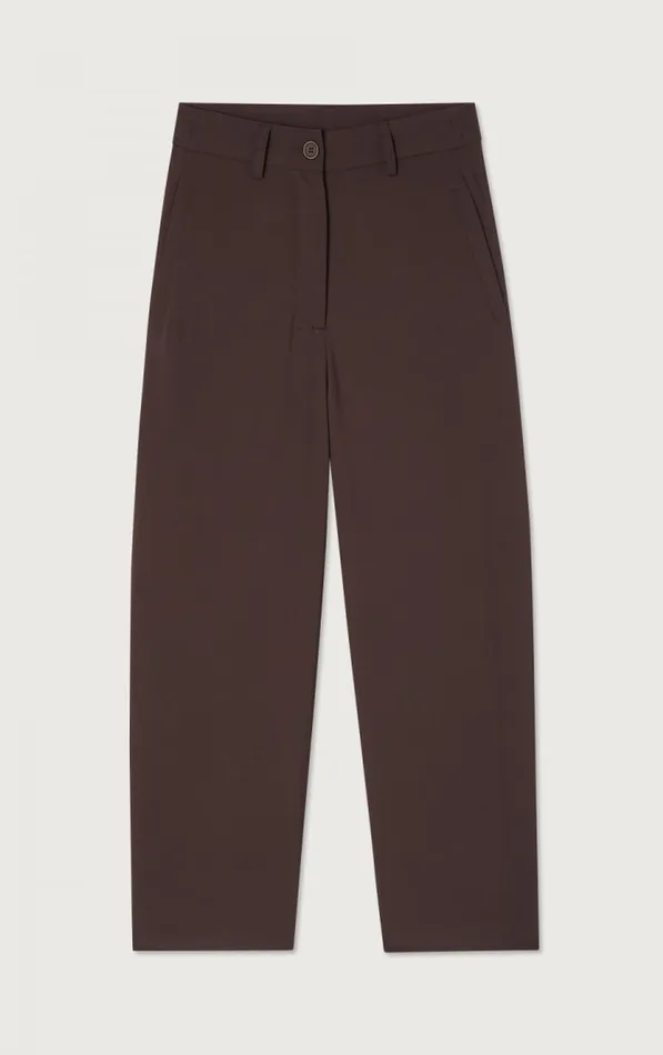 American Vintage Trousers Women Trousers Kabird Cacao American Vintage Trousers Women Trousers Kabird Cacao