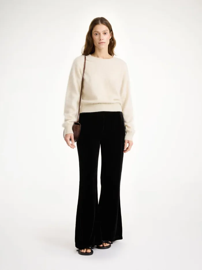 Amores HighWaist Trousers Black Women By Malene Birger Trousers