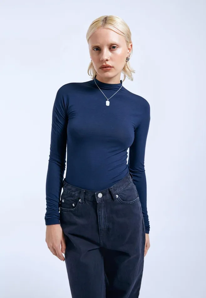 Aria Top 8211 Blue Space Blue Space Women Dr Denim Longsleeves
