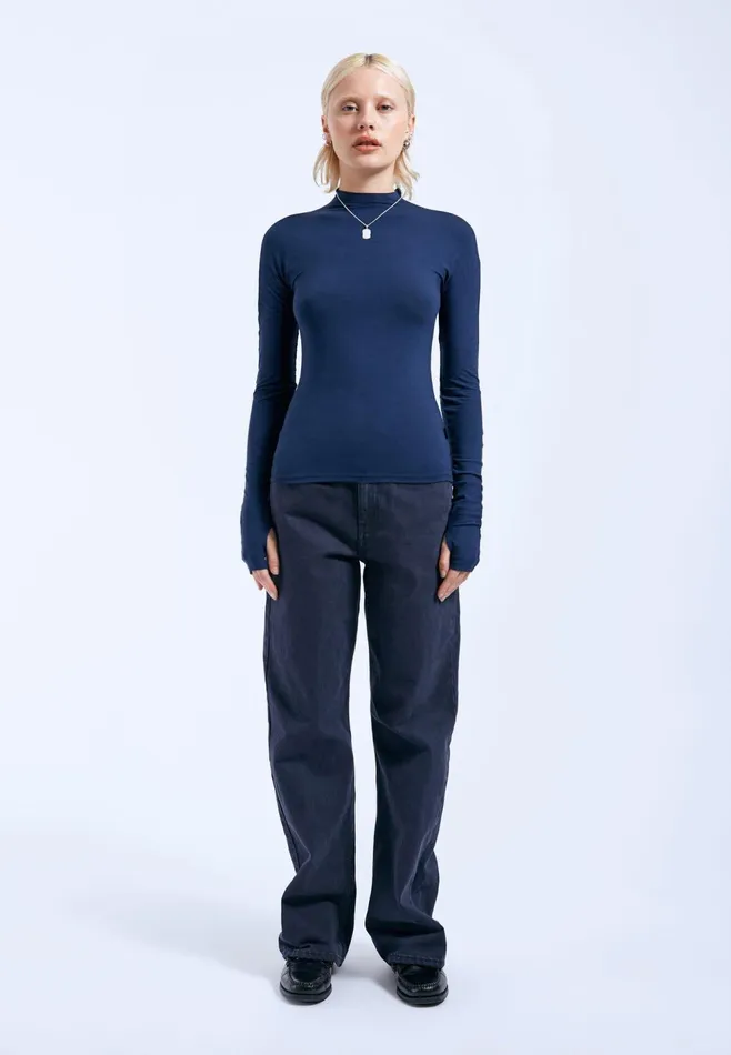 Aria Top 8211 Blue Space Blue Space Women Dr Denim Longsleeves