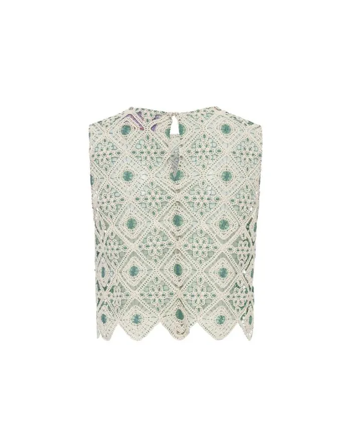 Aria Top Agua Cream Women La Double J Shirts and Tops Aria Top Agua Cream Women La Double J Shirts and Tops