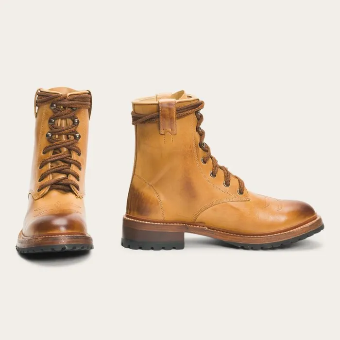 August Boots Tan Women Stetson Outdoor