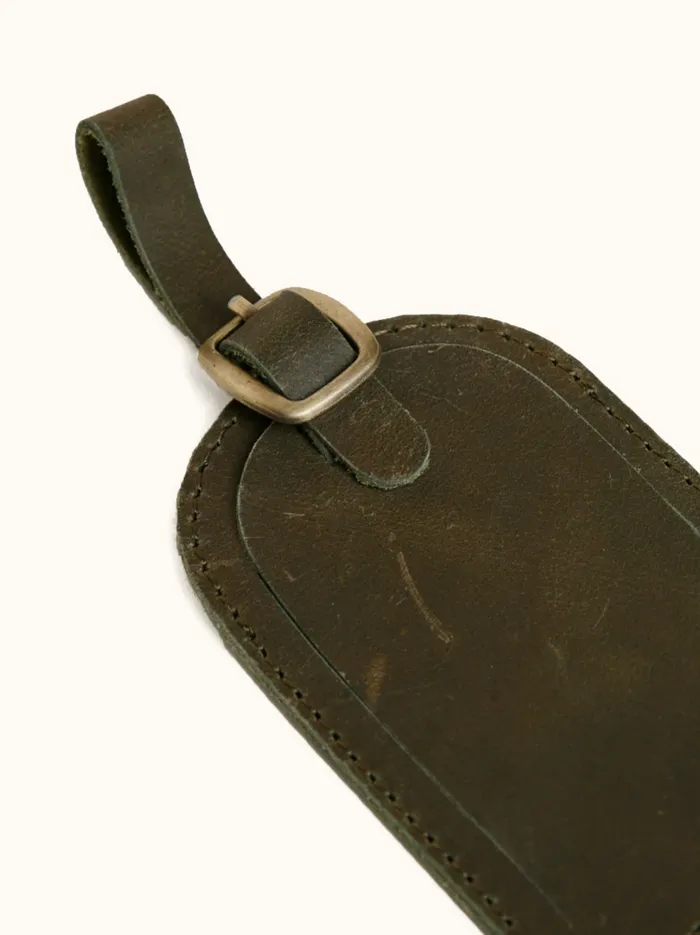 Avery Luggage Tag Cognac Women Belts and Accessories Able