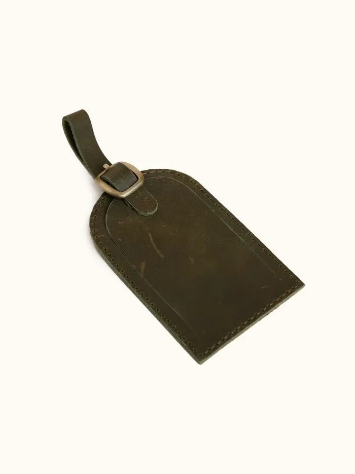 Avery Luggage Tag Cognac Women Belts and Accessories Able