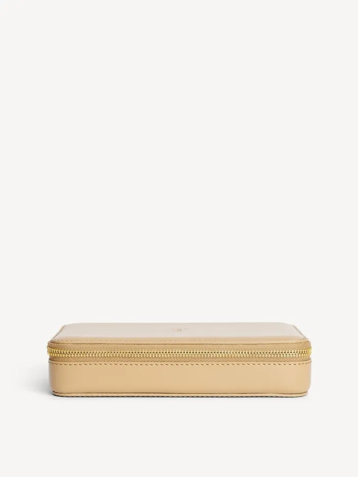 Aya Cher Jewellery Case Sand Women By Malene Birger Beauty Bags