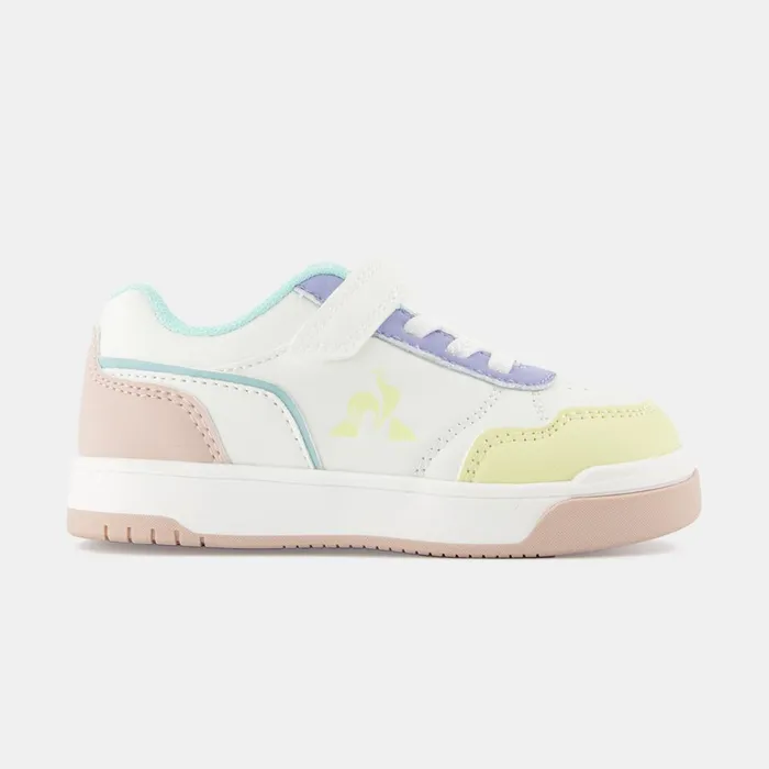 Baby And Toddler Kids Le Coq Sportif CHAUSSURES BB Shoes COURT BREAKER Baby Optical Whitepink Baby And Toddler Kids Le Coq Sportif CHAUSSURES BB Shoes COURT BREAKER Baby Optical Whitepink