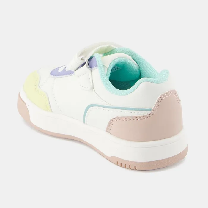 Baby And Toddler Kids Le Coq Sportif CHAUSSURES BB Shoes COURT BREAKER Baby Optical Whitepink