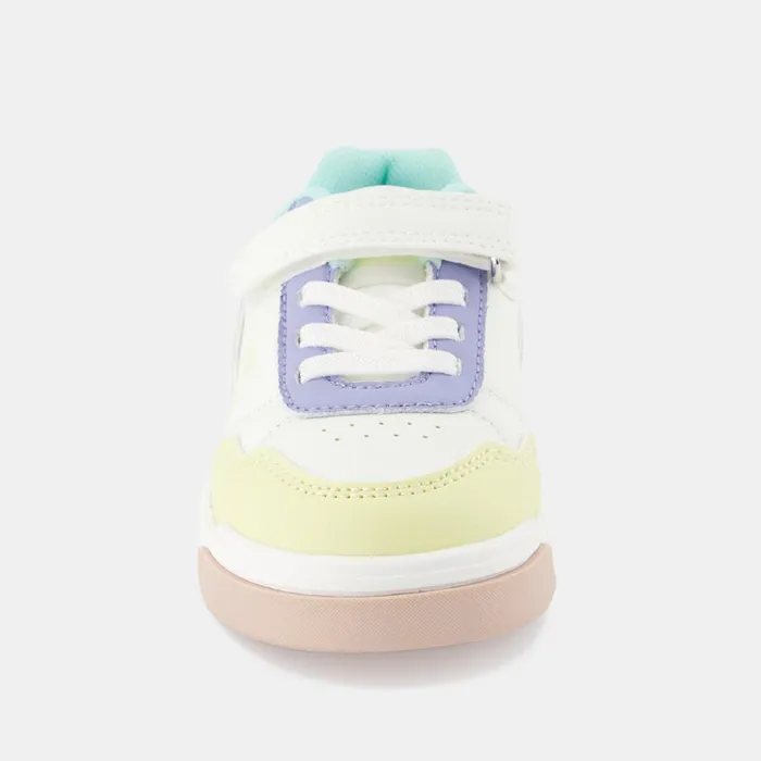 Baby And Toddler Kids Le Coq Sportif CHAUSSURES BB Shoes COURT BREAKER Baby Optical Whitepink