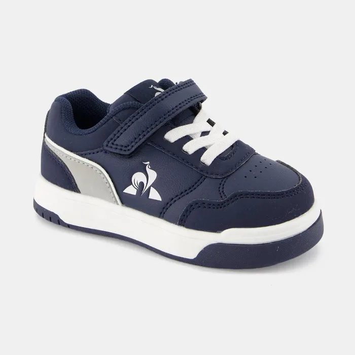 Baby And Toddler Kids Le Coq Sportif CHAUSSURES BB Shoes LCS COURT BREAKER INF Kids Moonlit Oceansilver