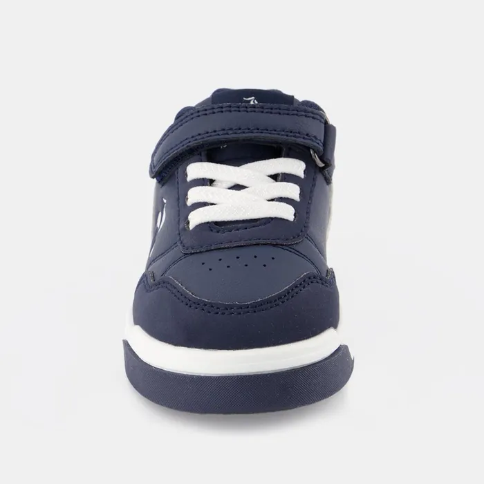 Baby And Toddler Kids Le Coq Sportif CHAUSSURES BB Shoes LCS COURT BREAKER INF Kids Moonlit Oceansilver