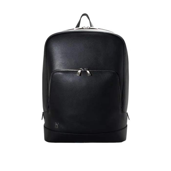 Backpacks and Suitcases Men Moreschi Black Leather Backpack