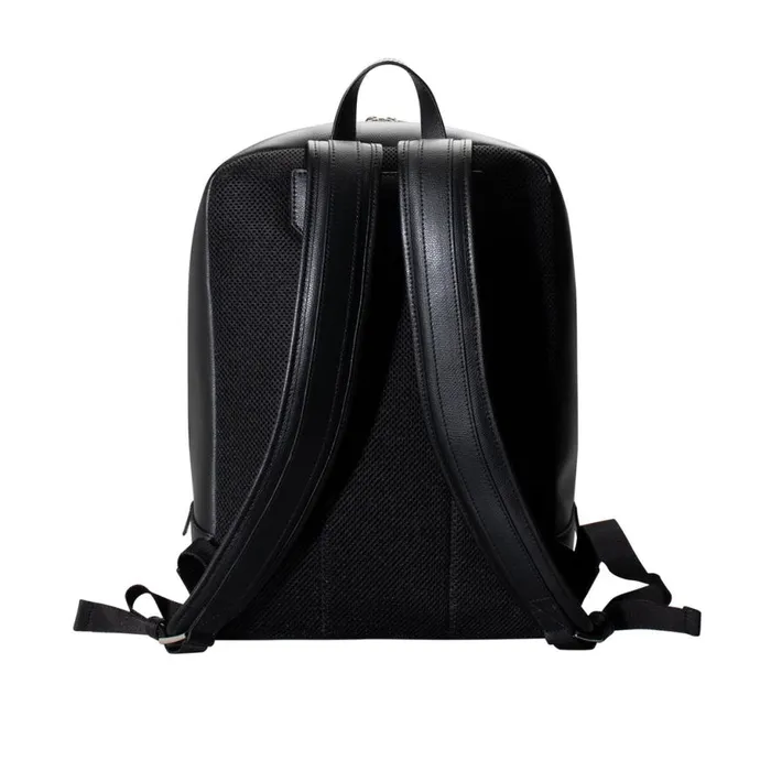 Backpacks and Suitcases Men Moreschi Black Leather Backpack