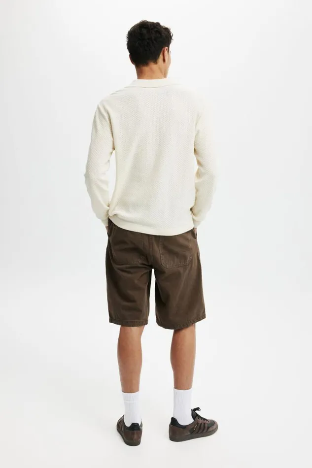 Baggy Denim Short Chocolate Men Cotton On Shorts Baggy Denim Short Chocolate Men Cotton On Shorts