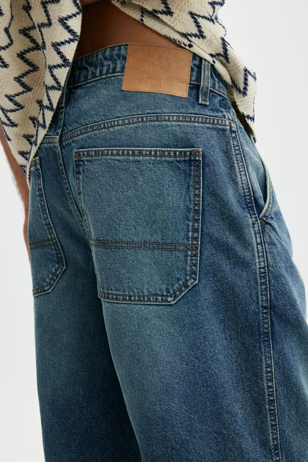 Baggy Denim Short Tint Green Wash Men Cotton On Shorts Baggy Denim Short Tint Green Wash Men Cotton On Shorts