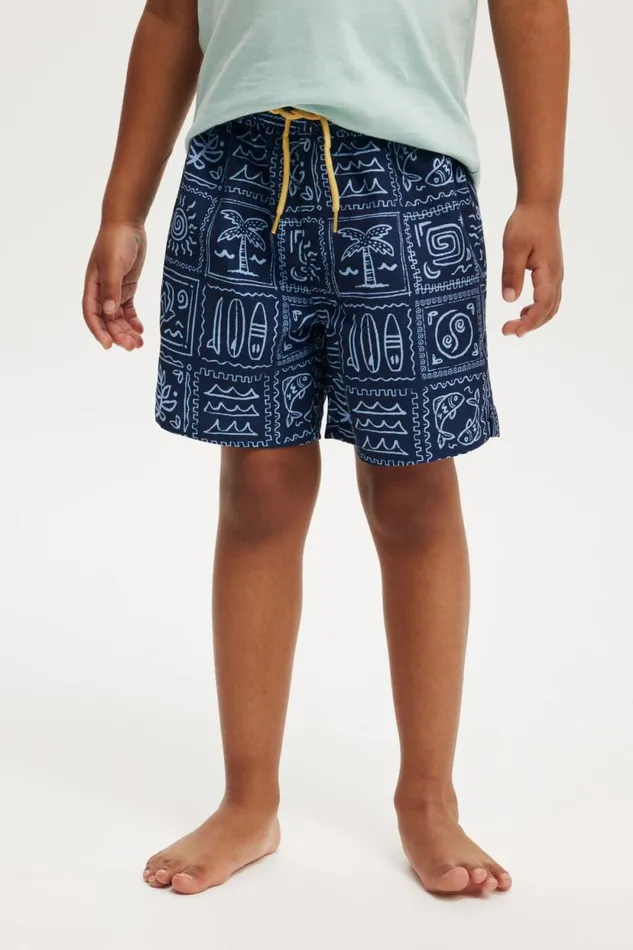 Bailey Board Short In The Navydusk Blue Medi Coast Boys Cotton On Shorts