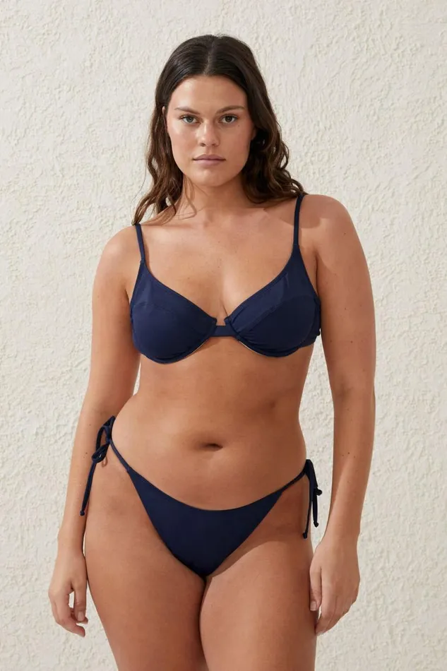 Balconette Bra Bikini Top Midnight Women Cotton On Bikinis