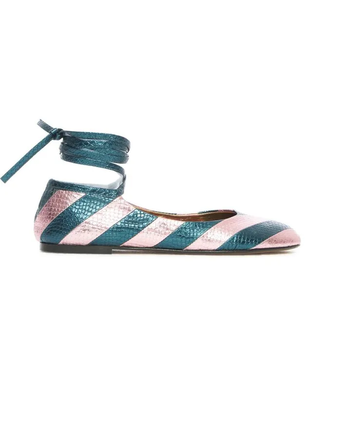 Ballerina Flats Acquamarine Women La Double J Shoes