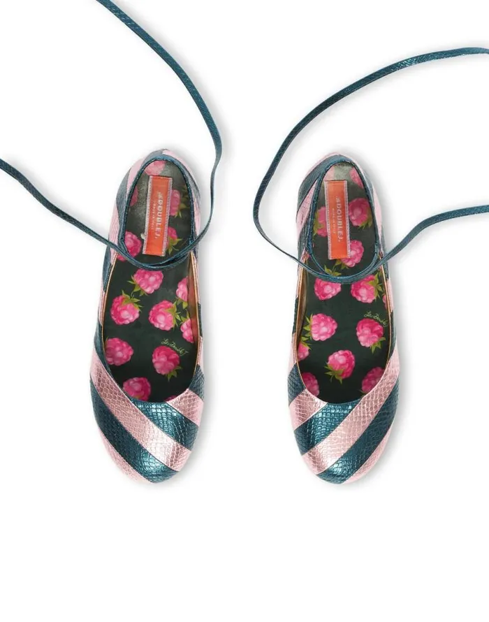 Ballerina Flats Acquamarine Women La Double J Shoes Ballerina Flats Acquamarine Women La Double J Shoes