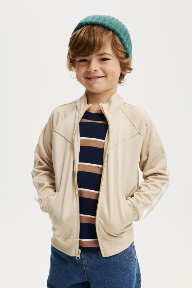 Beckett Zip Thru Sport Jacket Rainy Day BoysGirls Cotton On Jackets and Sweaters Beckett Zip Thru Sport Jacket Rainy Day BoysGirls Cotton On Jackets and Sweaters