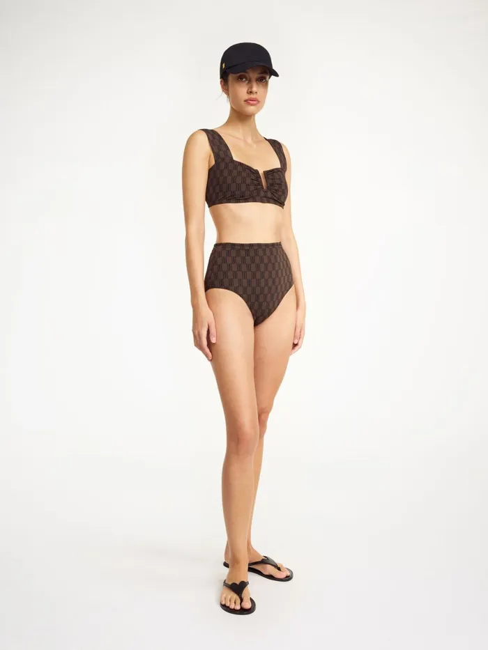 Belira Bikini Bottom Dark Mahogany Women By Malene Birger Swimwear