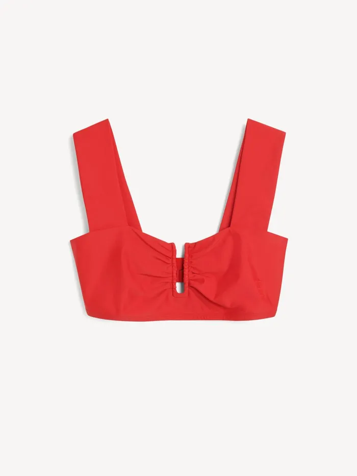 Belira Bikini Top Dark Chilli Women By Malene Birger Swimwear