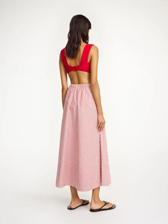 Belira Bikini Top Dark Chilli Women By Malene Birger Swimwear