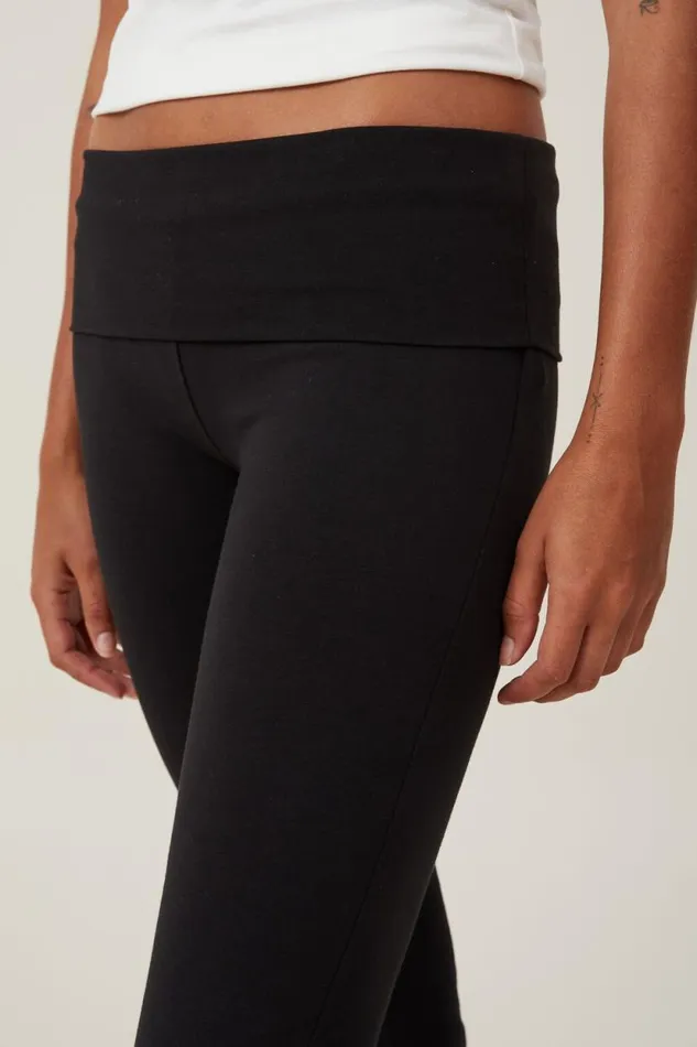 Bella Capri Black Women Cotton On Pants