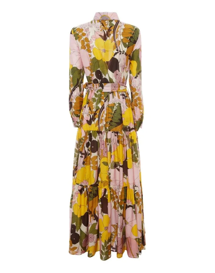 Bellini Dress Big Flower Rose Women La Double J Dresses Bellini Dress Big Flower Rose Women La Double J Dresses
