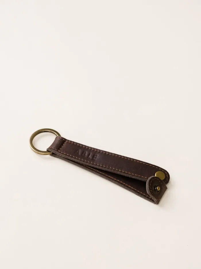 Belts and Accessories Able Women Atlas Key Ring Chocolate Brown