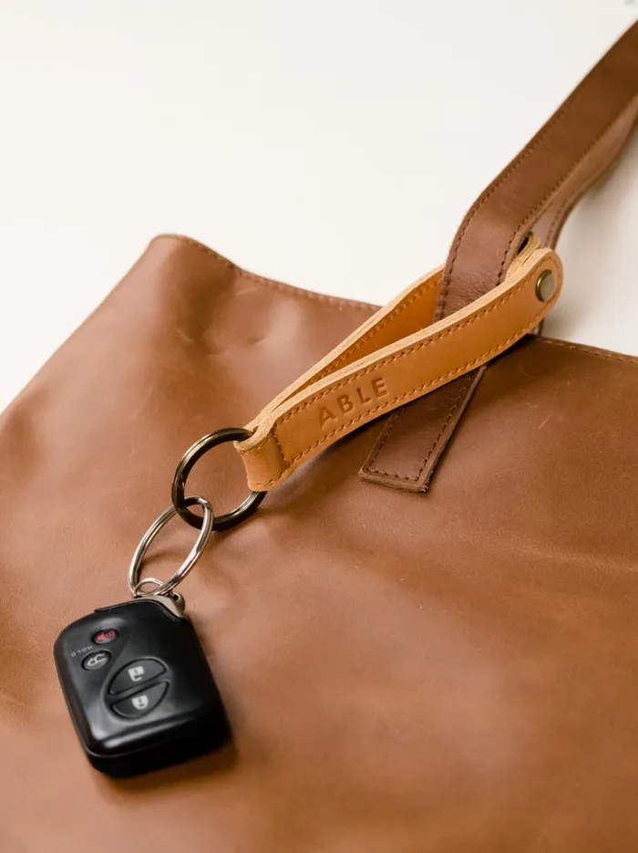 Belts and Accessories Able Women Atlas Key Ring Chocolate Brown