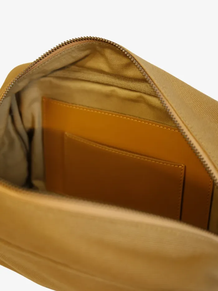Belts and Accessories Daughter Dopp Kit Tan Canvas 8211 Able Women