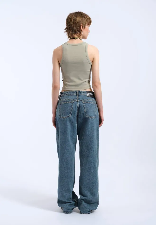 Bey Crop Top 8211 Seagrass Seagrass Women Dr Denim Tees and Tanks