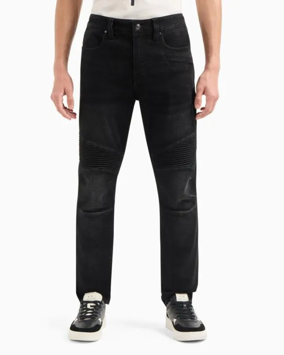Biker Jeans Grey Men Armani Denim Biker Jeans Grey Men Armani Denim