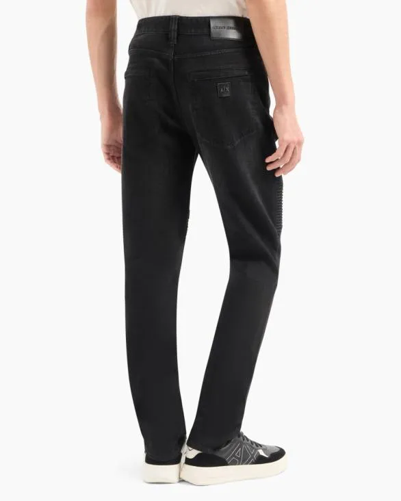 Biker Jeans Grey Men Armani Denim Biker Jeans Grey Men Armani Denim