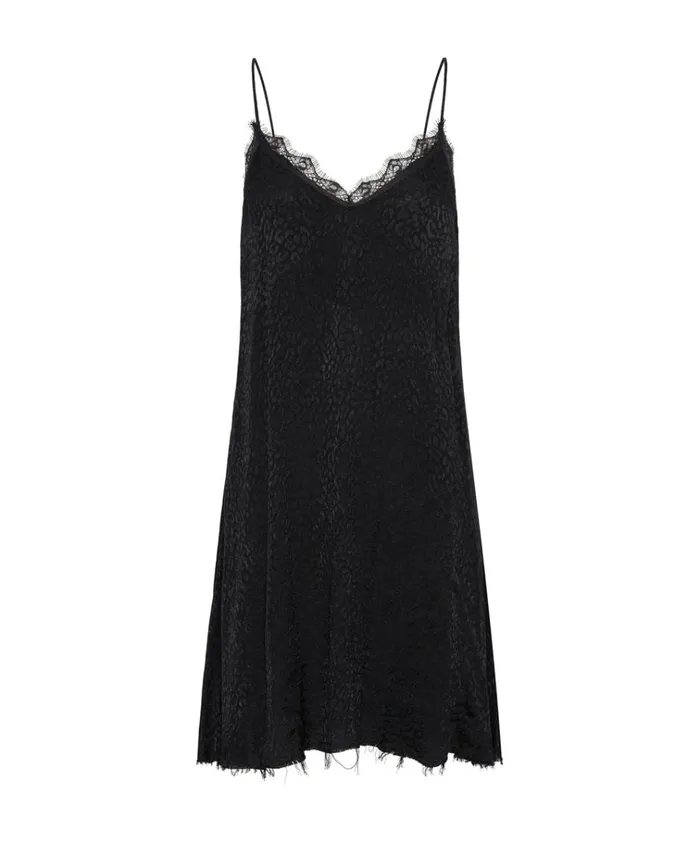 BLACK ANGEL DELIRIOUS SLIP DRESS Women One Teaspoon Mini Dresses BLACK ANGEL DELIRIOUS SLIP DRESS Women One Teaspoon Mini Dresses