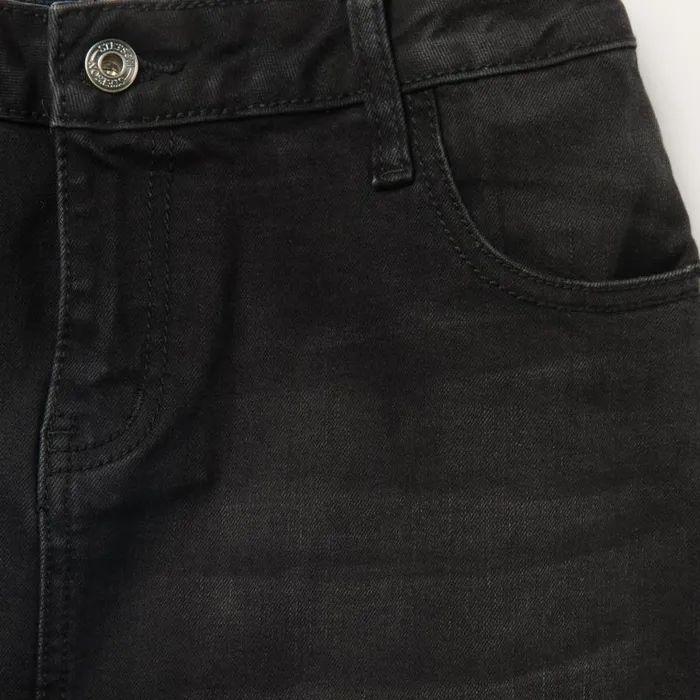 Black Denim 5Pocket Skirt Black Women Stetson Skirts and Shorts