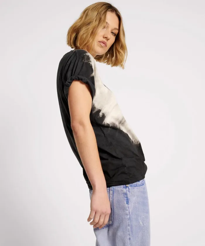 BLACK HEART TIE DYE UNISEX TEE Women One Teaspoon Tees and Tanks BLACK HEART TIE DYE UNISEX TEE Women One Teaspoon Tees and Tanks