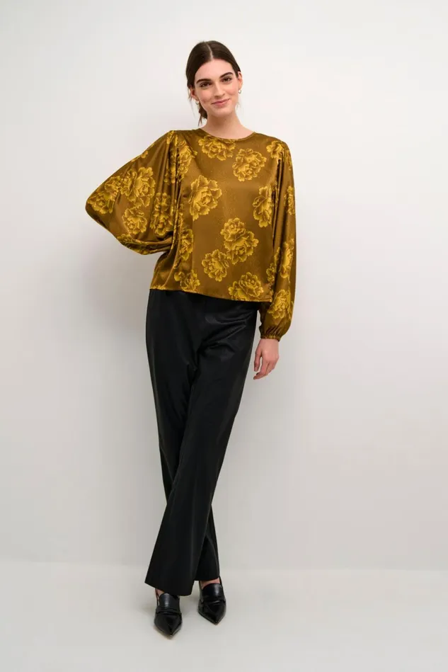 Blouses Women CULTURE CUrosie Blouse Yellow Flower