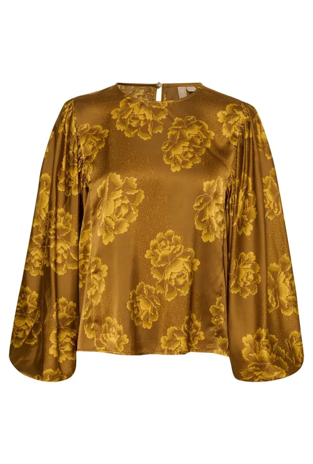 Blouses Women CULTURE CUrosie Blouse Yellow Flower