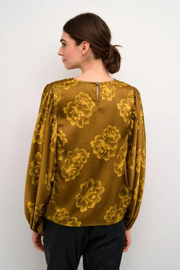 Blouses Women CULTURE CUrosie Blouse Yellow Flower