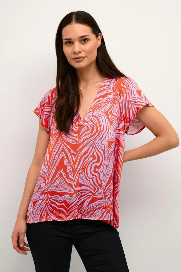 Blouses Women CULTURE CUvilma Blouse Orange