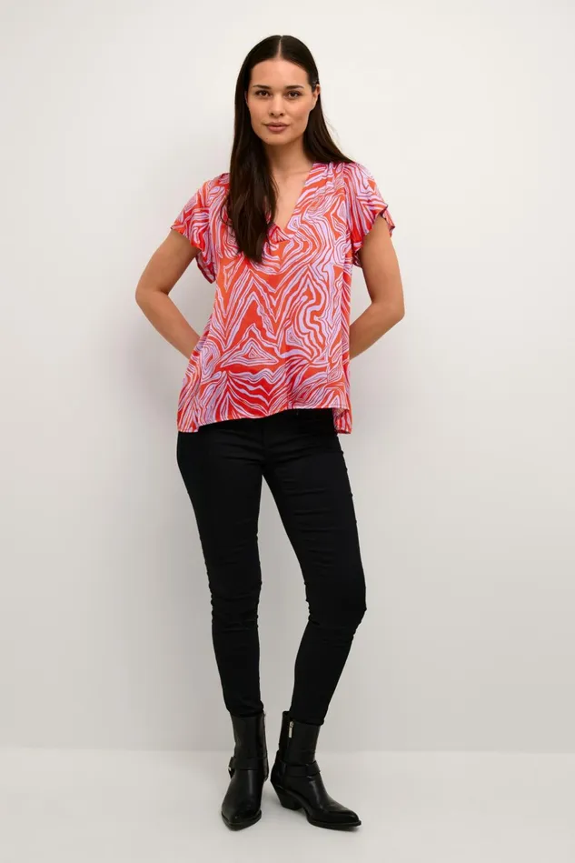 Blouses Women CULTURE CUvilma Blouse Orange