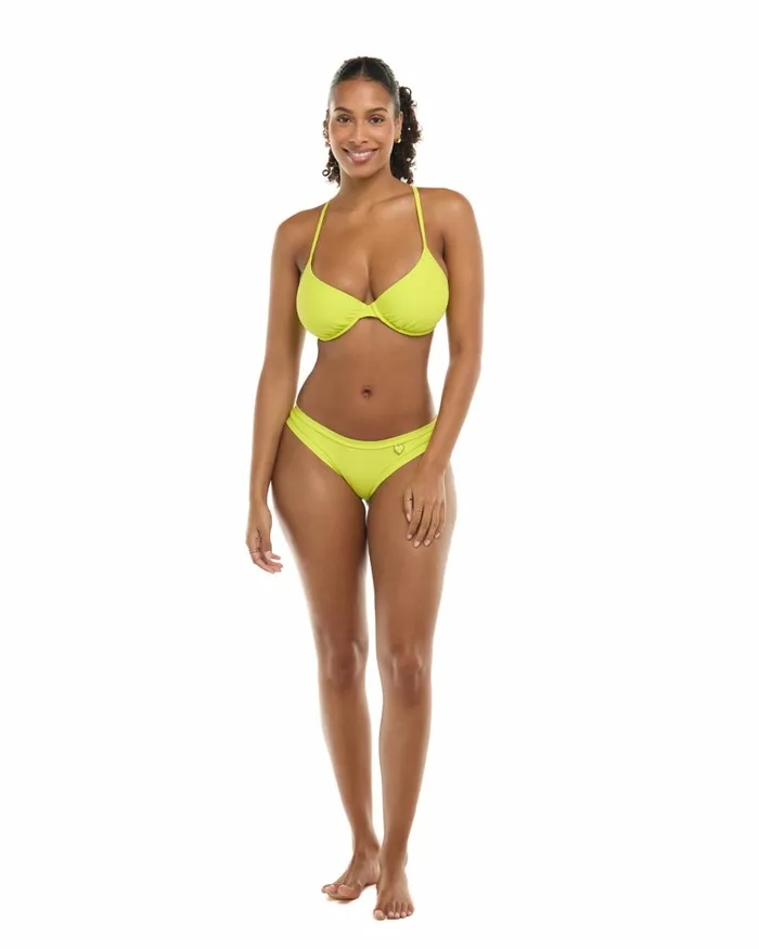Body Glove DF Cup Tops Women Smoothies Solo DF Cup Bikini Top 8211 Key Lime