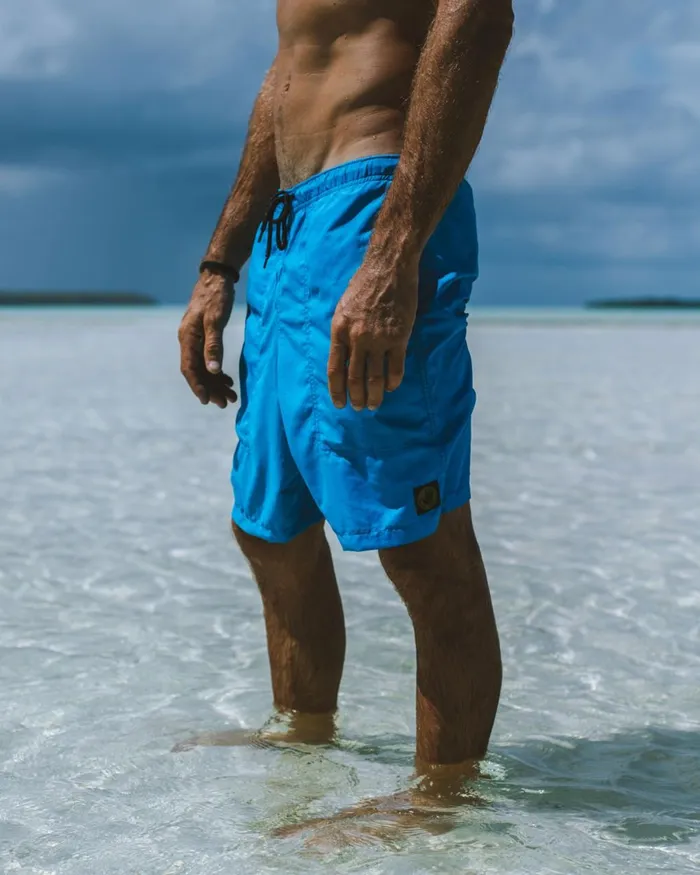 Body Glove Hybrid Shorts Men Burnout Trail Shorts 8211 Blue